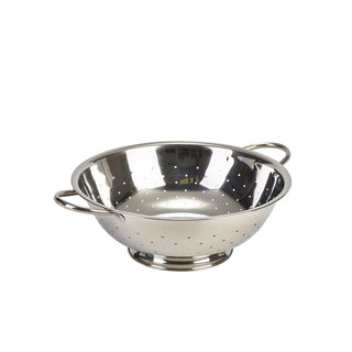 Stainless Steel Colanders with Twin Handles – 11", 13" & 16" Professional Catering Strainers