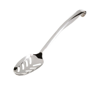 Stainless Steel Slotted Spoon with Stay Cool Hollow Handle for Kitchen, Serving, Catering & Buffet Service, 35cm