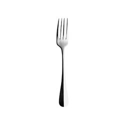 Table Fork 20.6cm Baguette Collection Stainless Steel Dinner Cutlery Forks, Dishwasher Safe, Pack of 12
