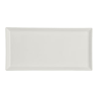 White Rectangular Tray 23.8x11.75x1.9cm Fine China RO Album Collection Serving Tray Pack of 12