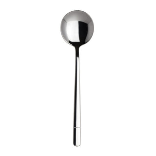 Marnee Soup Spoon 16.5cm Stainless Steel Dinner Table Cutlery, Dishwasher Safe, Pack of 12