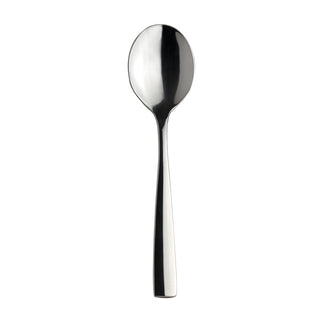 Bryce Bouillon Soup Spoon 18cm Stainless Steel Dinner Table Cutlery, Dishwasher Safe, Pack of 12