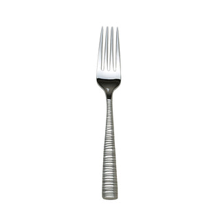 Pirouette Stainless Steel Dessert Fork 17.8cm – Elegant Spiral Handle Fork for Desserts & Starters Pack of 12