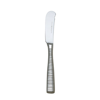 Pirouette Stainless Steel Butter Knife 17.8cm – Elegant Spiral Handle Spreader for Bread & Table Service Pack of 12