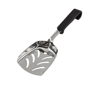 Plastic Handle Chip Scoop – 29cm, Stainless Steel, Heat Resistant, Buffet & Catering Equipment