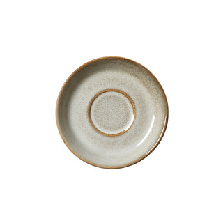Pier Saucer 15.4cm Stoneware for Coffee Cups and café, Tableware Serving Pack of 12