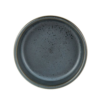 Storm Condiment Tray Stoneware 8.1cm for Sauces Dips Condiments Restaurant Use Pack of 24