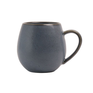 Blue Stoneware Mugs
