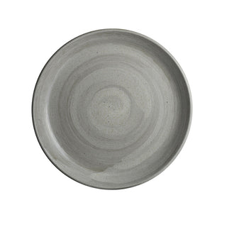 Coupe Plate 22cm & 27cm, Maham Carnaby Dove, Stoneware Dinner Plates, Pack of 24