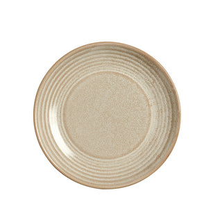Coupe Plate, Terrace Truffle, Stoneware Dinner Plates, Pack of 12 (16.5cm, 20cm, 23.5cm, 27cm)