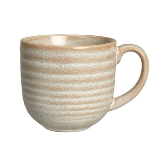 Terrace Truffle Stoneware Mug 34cl for Coffee & Tea Cafés, Hot Drinks Serving Pack of 12