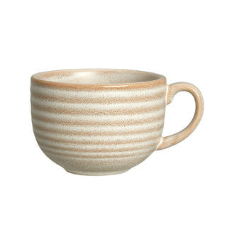 Terrace Truffle Stoneware Cup 22.75cl for Cafés Style Hot Drinks Serving Pack of 12