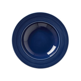 Concorde Midnight Rim Soup Plate 24cm Porcelain for Hotel, Catering Serving Pack of 12