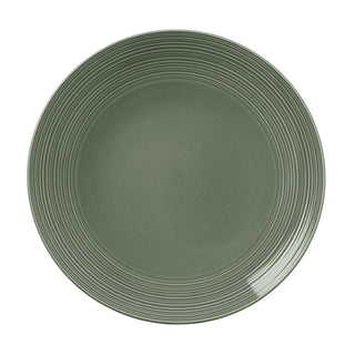 Concorde Fern Coupe Plate Porcelain for Dining  Starters, Desserts, Multiple Sizes, Pack of 12
