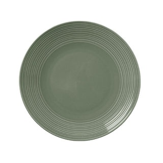 Concorde Fern Coupe Plate Porcelain for Dining  Starters, Desserts, Multiple Sizes, Pack of 12