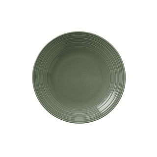 Concorde Fern Coupe Plate Porcelain for Dining  Starters, Desserts, Multiple Sizes, Pack of 12