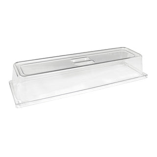 Clear Polycarbonate GN 1/1, 2/4 Gastronorm Container Lid  - Commercial Kitchens