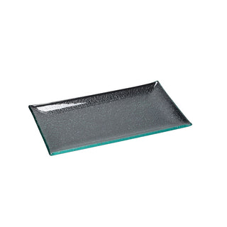 Taste Rectangle Platters 26.5×16cm & 37×16cm, Soda Lime Glass for Presentation Plates, Pack of 12