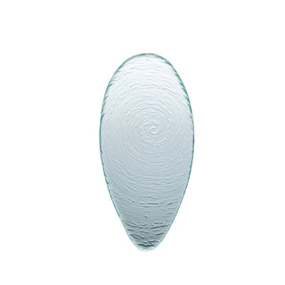 Soda Lime Glass, Scape Clear Oval Platters 30cm & 40cm Tableware Serving Plates , Pack of 6