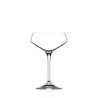 Aria Champagne Saucer 11.75oz (33.5cl) Crystal Coupe Glass for Cocktails, Wine, Champagne Serving Set of 12
