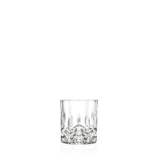 Opera Crystal Old Fashioned Tumbler 7.5oz (21cl) Whisky Glass - Glasswasher Safe, Pack of 12