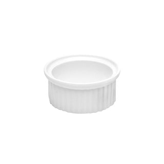 Black & White Melamine Ramekin for Sauce & Dip Serving, Pack of 12, Multi Sizes