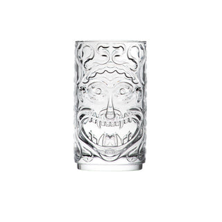 Tiki Etruria Crystal Hiball Glass 15.75oz (45cl) Ideal for Cocktails, Juices - Glasswasher Safe, Pack of 8