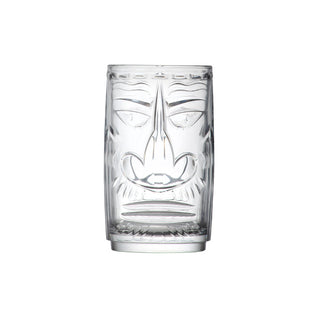 Tiki Sardinia Crystal Tumbler 14.5oz (41cl) for Cocktails, Juices - Glasswasher Safe, Pack of 8