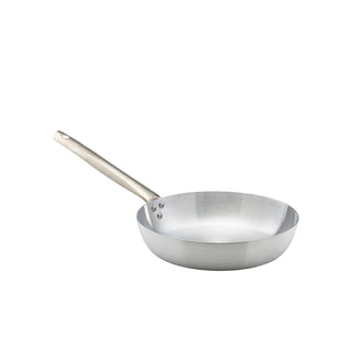 Aluminium Frying Pan 26cm/ 30cm Satin Finish Stainless Steel Handle Frypan - Silver