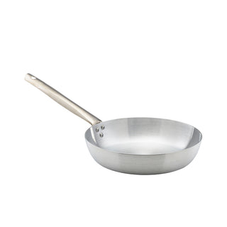 Aluminium Frying Pan 26cm/ 30cm Satin Finish Stainless Steel Handle Frypan - Silver