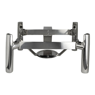 Creations Square Chafing Dish Stand 32.4 × 31.1 × 16.5 cm Stainless Steel for Buffet, Tabletop Serving