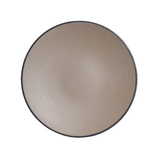 Baja Sandstone Round Plate Melamine for Buffet Presentation Plates, Multiple Sizes, Pack of 24