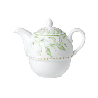 Hive Green Coupe Tea For One Teapot 12.4cm for Restaurant Tea Service and Use Pack of 6