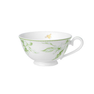 Hive Green Classic Flared Footed Bone China Cup 17.75cl for Professional Tea Service Pack of 12
