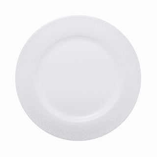 Lahari Classic Bone China Plate for Restaurant Buffet and Home Use Various Sizes Pack of 12