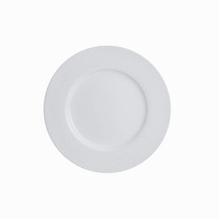 Lahari Classic Bone China Plate for Restaurant Buffet and Home Use Various Sizes Pack of 12