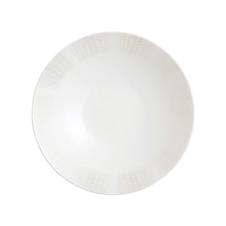 Bone China Quill Coupe Bowls 24cm 59.7cl Pack of 12 Perfect for Salads Pasta and Sharing
