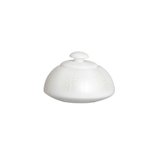 Bone China Quill Misc Covered Sugar Bowls 5cm 18cl Pack of 6 For Cafés Sugar Sweeteners