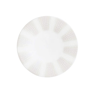 Bone China Quill Snipe Plates 22cm Pack of 12 For Catering Starters and Main Courses