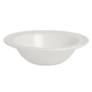 Monaco White Rim Fruit Bowls 13.5cm/16.5cm Vitrified Alumina Pack of 36 for Desserts and Fruit