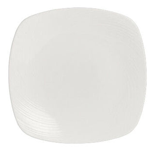 Vitrified Alumina Spyro Quadro Plates 28cm Pack of 12 for Dining Food Presentation