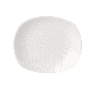 Vitrified Alumina Spyro Rectangular Plates 16.25cm Pack of 36 for Starters Desserts