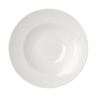 Vitrified Alumina Spyro Nouveau Bowls 27cm/30cm Pack of 6 for Dining Food Presentation