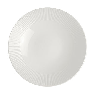 Vitrified Alumina Willow Deep Coupe Bowls 28cm Pack of 6 for Pasta Main Courses Dining