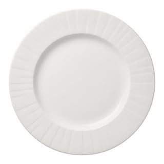 Alina Gourmet Plates 28.5cm Alumina Vitrified Pack of 6 for Tableware, Well Sizes- Small/Medium/Large