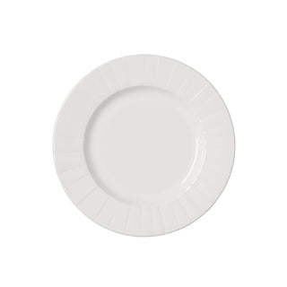 Alina Mid Rim Plates Alumina Vitrified Pack of 24 for Dining - 20.25cm/23cm/25.5cm/27cm