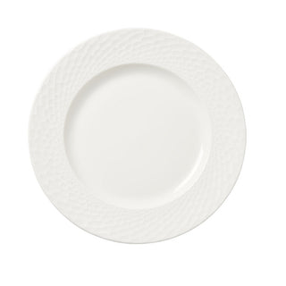 Mid Rim Plate Set of 24, Morella Collection Alumina Vitrified for Banquet Caterers - 20.25cm/23cm/25.5cm/27cm