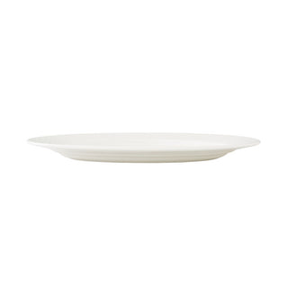 Alumina Vitrified Oval Plate Set of 12, 33cm Morella Collection for Tableware Platter Serving