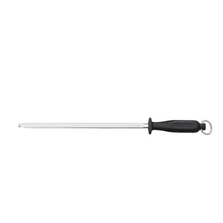 12" Professional Sharpening Honing Steel - High Chrome Steel, Rust Resistant, Easy Grip Handle