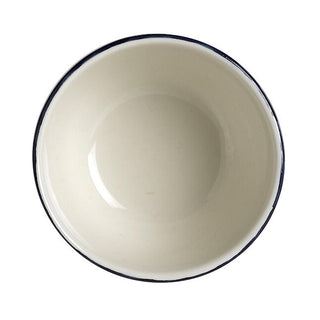 Stoneware Puebla Blue Bouillon Cups 26cl Pack of 24 for Soups Starters Catering Service